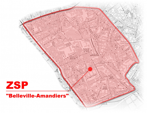 美丽城/阿芒蒂耶治安优先区