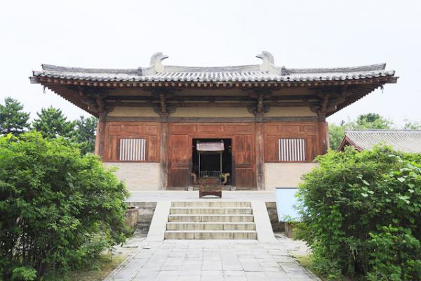 山西五台山南禅寺大殿外观(公有领域)