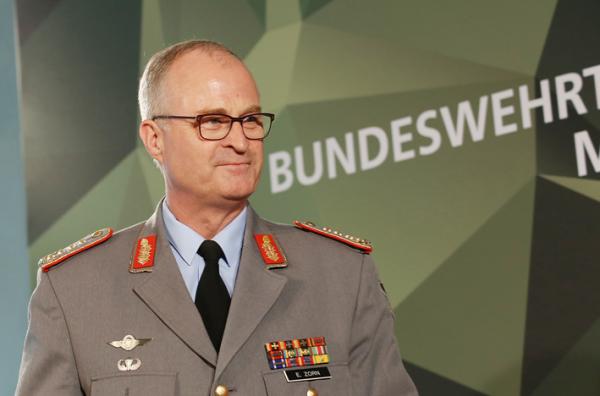 德国联邦国防军总检察长艾伯哈德•佐恩(Getty Images)