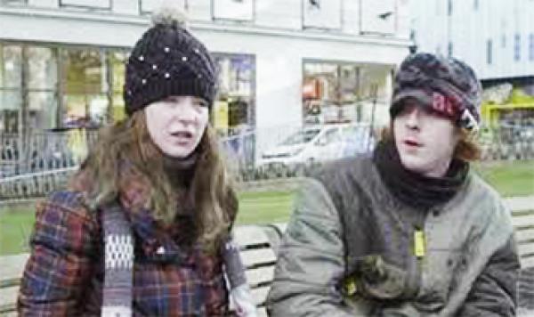 黛米和亚伦(视频截图)