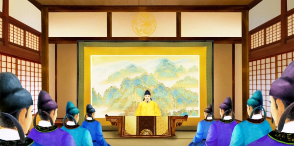 唐太宗即位后知人善任，从善如流。