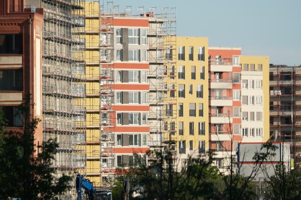 柏林新建中的一公寓楼(Getty Images)