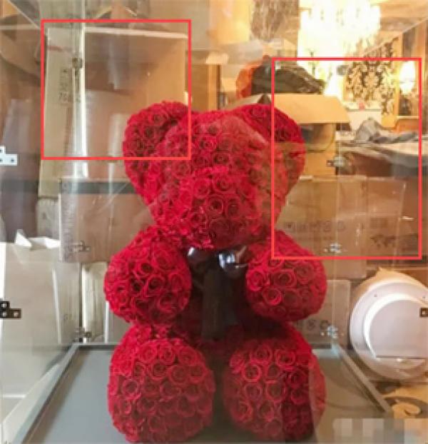 一个二手闲置平台上，挂出李晨送给范冰冰的情人节礼物小熊。