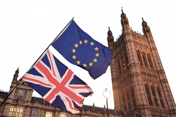 继上议院表决后,英国下议院18日也通过法案,禁止新首相利用议会休会在10月31日强迫英国无协议脱欧。(AFP/Getty Images)