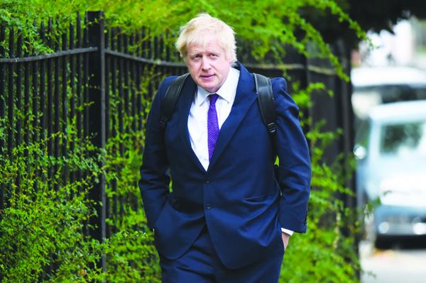 保守党约16万名党员选出鲍里斯•约翰逊为党魁,直接接任英国首相之职,从而成为二战以来英史上的首例。(Getty Images)