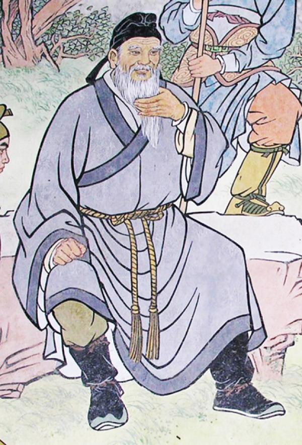 岳飞恩师周侗（公有领域）