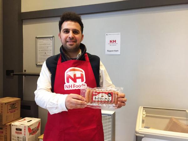 日本Nippon Ham展台