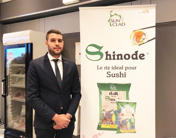 Shinode寿司米展台