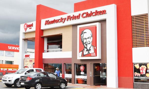 肯德基餐厅连锁店。(维基百科)