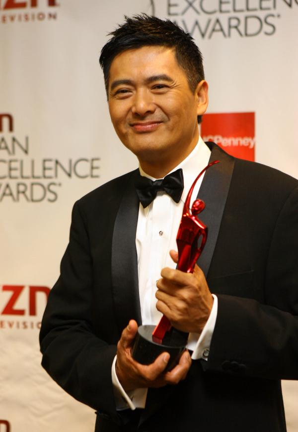 周润发   （图片来源：Katy Winn/Getty Images)