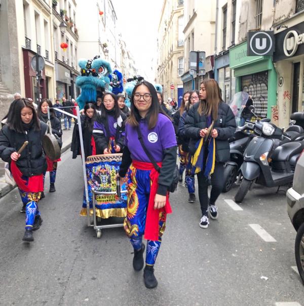 天行武道醒狮队的弟子