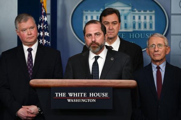 美东时间1月31日下午,川普总统签署了将武汉肺炎定为“公共卫生紧急状态”的命令,并采取限制旅客入境的措施 (图片来源:Getty Images)