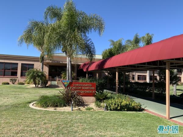 米拉马海军陆战队基地的隔离设施。