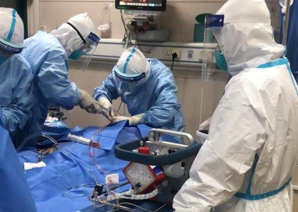 医院被征其他病无处就医(图片来源:STR/AFP via Getty Images)