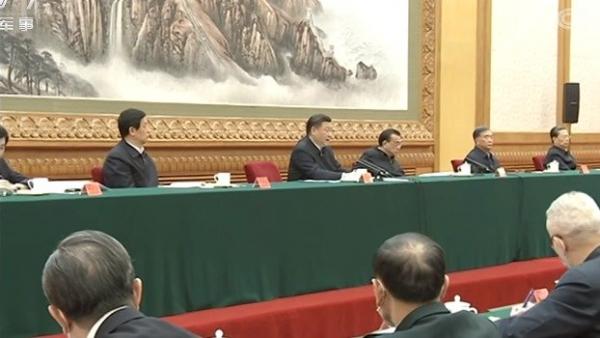 2月23日,习近平就武汉肺炎疫情召开历史上规模最大的17万干部视频电话会议。(图片来源:视频截图)