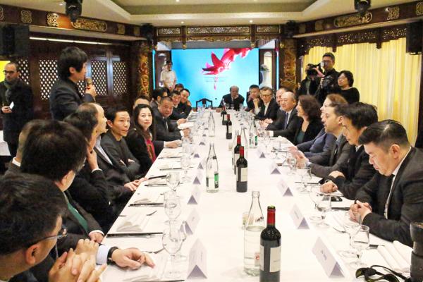 当日的午宴现场。（摄影：林莲怡/看中国）