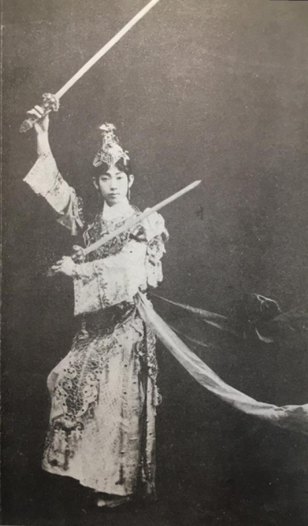 梅兰芳《霸王别姬》造型（公有领域）