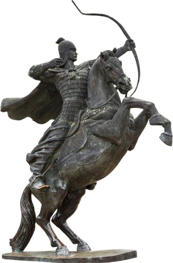 桂林伏波山马援铜像(123RF)