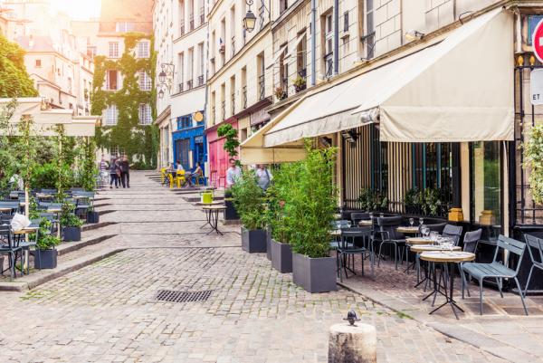 巴黎的餐馆(123RF)