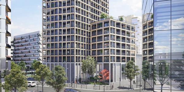 Le Berlier公寓楼效果图。（图片由开发商提供）