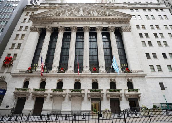 美国纽约证券交易所(123RF)