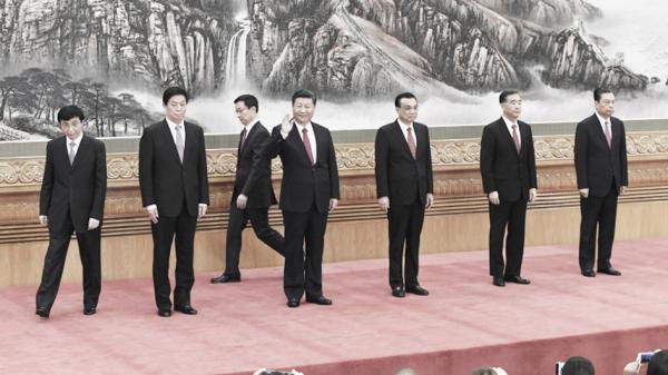 中共现任七常委(Getty Images)
