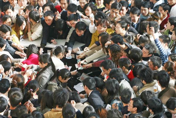 大学毕业生就业难,毕业即失业。(Getty Images)