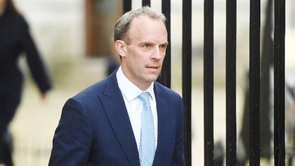 英国外交大臣拉布(Dominic Raab)(Getty Images)