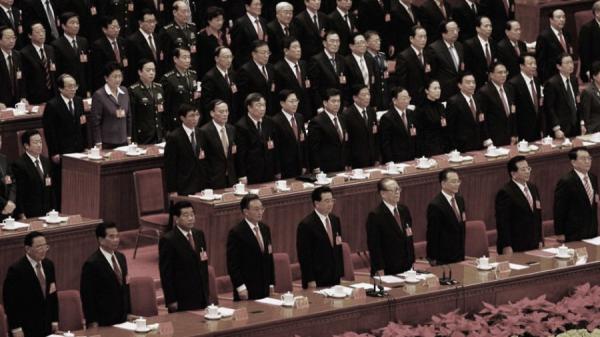 中共元老家族很多都在香港有资产。图为2007年10月21日,中共十七大会场(图片来源:Guang Niu/Getty Images)