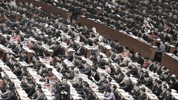 2019年两会的会场（Andrea Verdelli/Getty Images） 