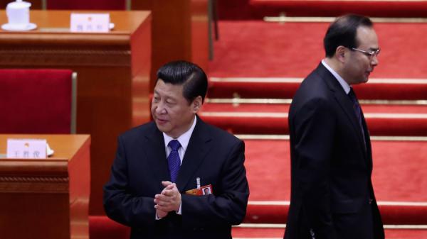 习近平和孙政才(图片来源:Getty Images)