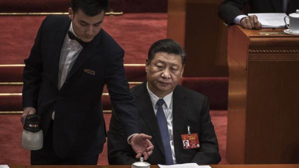 习近平执政危机浮现,示意图。(图片来源:Kevin Frayer/Getty Images)