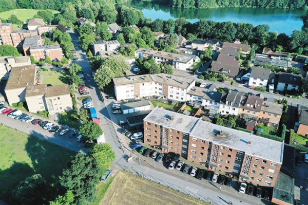 德国居特斯洛市一个小区楼房（Sean Gallup/Getty Images）