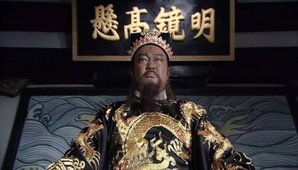 北宋名臣包拯刚正不阿，激浊扬清，被誉为“包青天”。（电视剧视频截图）