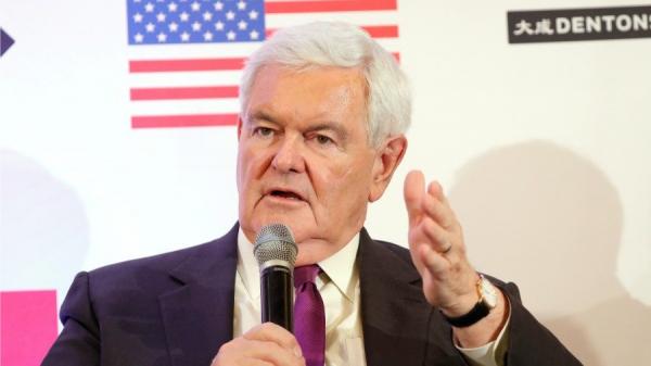 美国前众议院议长金里奇(Newt Gingrich)(图片来源:Slaven Vlasic/Getty Images for SiriusXM)