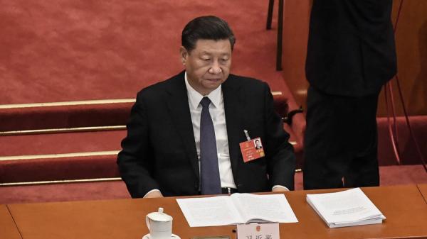 有评论认为,习当局以“泰山压顶”形容2020年遭遇的挑战是罕见的。(图片来源: LEO RAMIREZ/AFP via Getty Images)