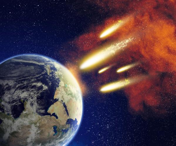 流星示意图 (123RF)