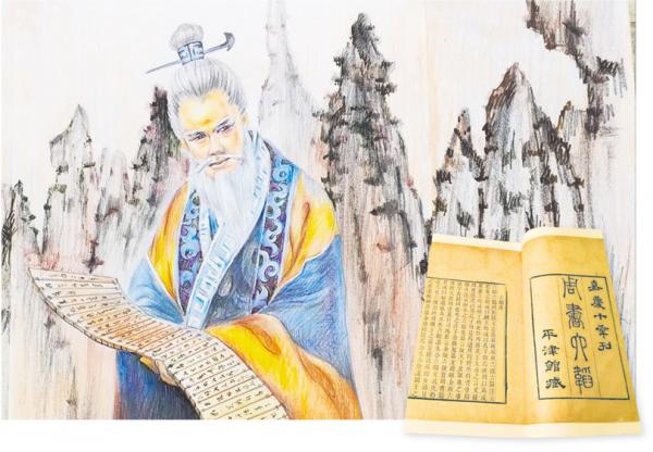 姜太公画像(图:清玉/看中国)