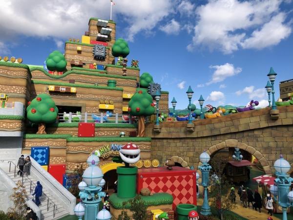 大阪环球影城(USJ)全新园区“超级任天堂世界”,虚实完美结合,让人意犹未尽。(以上图片皆来源:中央社/魏纭铃大阪摄)