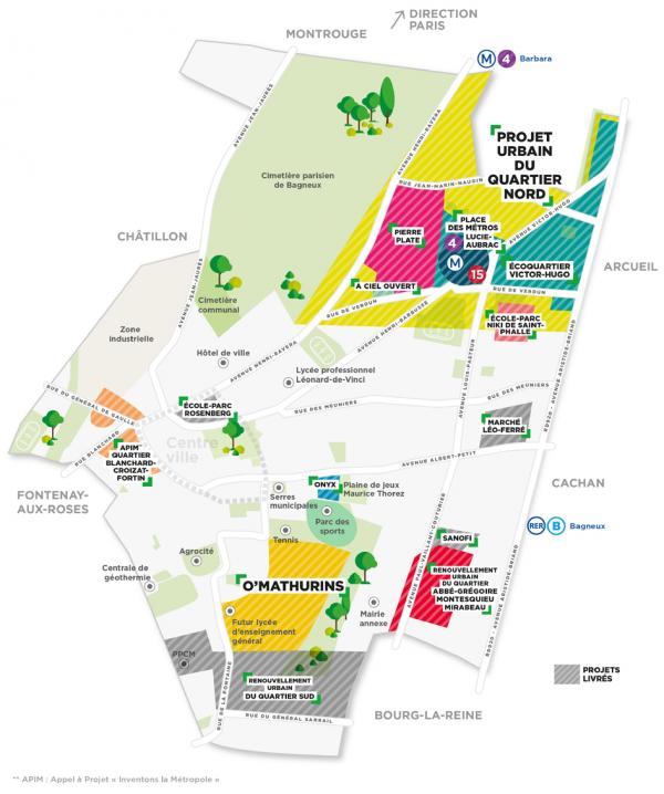 92省巴涅(Bagneux)城市建设项目(Bagneux城市官网)