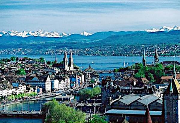 苏黎世(Wikipedia//CC BY-SA 3.0)