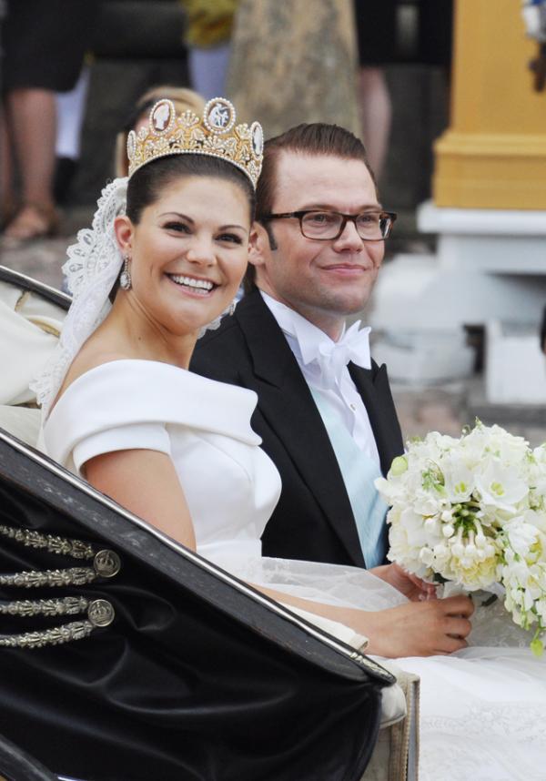 瑞典维多利亚王储与丹尼尔亲王(Prolineserver/Wikipedia/CC BY-SA 3.0)