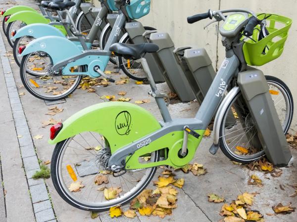 巴黎共享单车(Vélib)( 123RF)