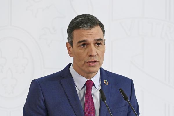 西班牙首相桑切斯(Javier Soriano-Pool/Getty Images)