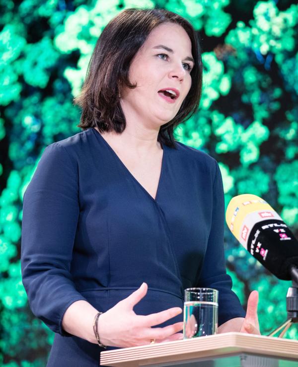 绿党领袖贝尔博克(Andreas Gora - Pool/Getty Images)