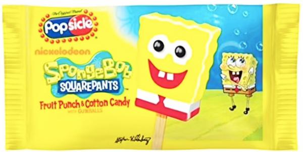 海绵宝宝冰棒