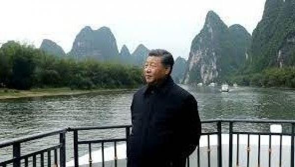 习近平视察广西。