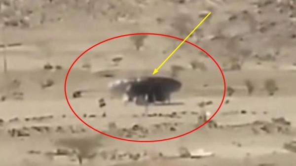 亮点以极快速度飞临距离他们200米的前方。(图片来源:视频截图)