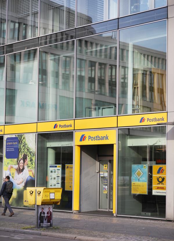 德国邮政银行一柏林分行(Jeremy Moeller/Getty Images)