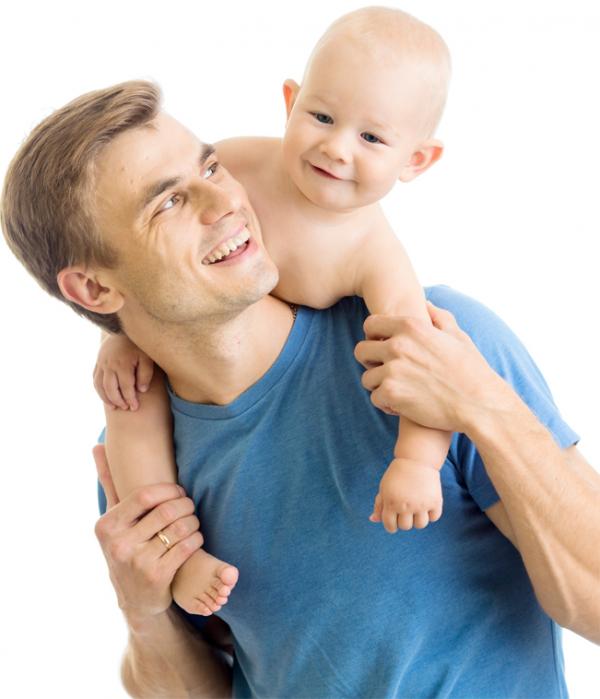 7月1日起,父亲总的陪产假从过去的14天增加到28天。(123RF)